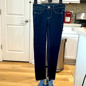 Kids mid rise boot cut jeans